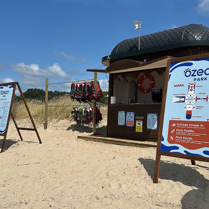 Caseta informativa Ozean Park