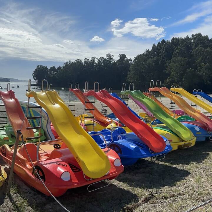 Hidrobikes en la arena